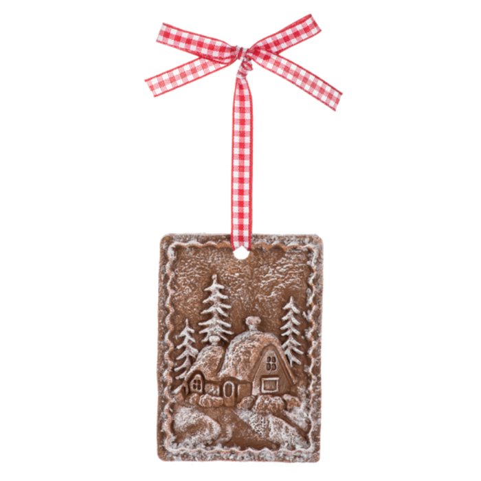 Gingerbread Cookie Ornament - House