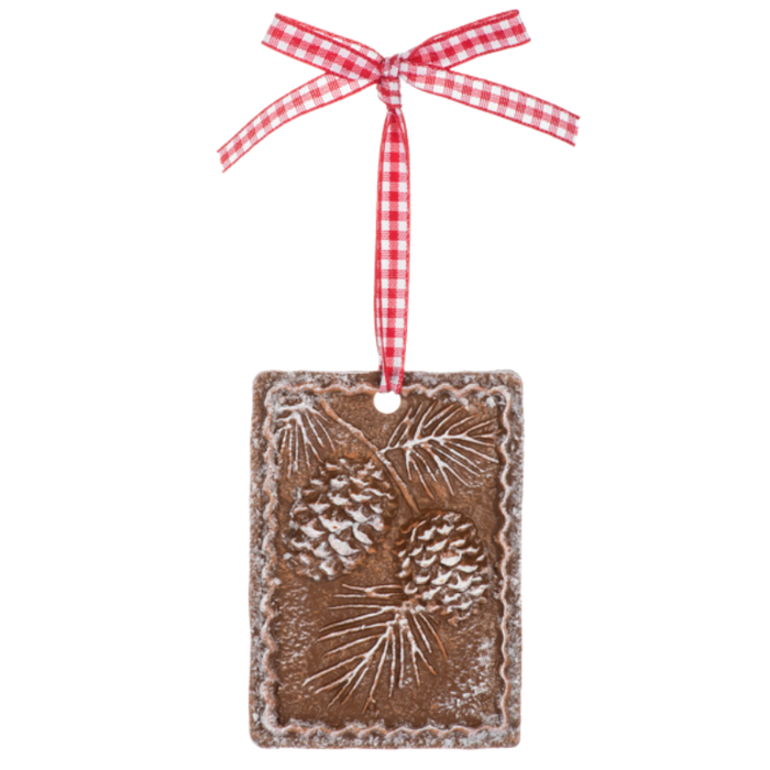 Gingerbread Cookie Ornament - Pine Tree
