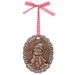 Gingerbread Cookie Ornament - Snowman