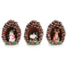 Panoramic Pinecone Figurine - assorted styles sold separately