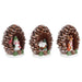 Panoramic Pinecone Figurine - assorted styles sold separately