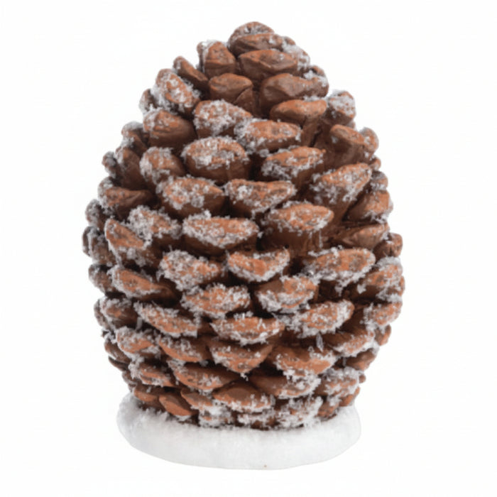 Panoramic Pinecone Figurine - Back Side