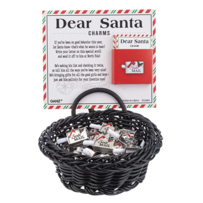 Dear Santa Mailbox Pocket Charm