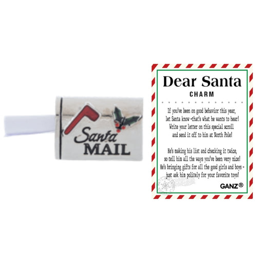 Dear Santa Mailbox Pocket Charm