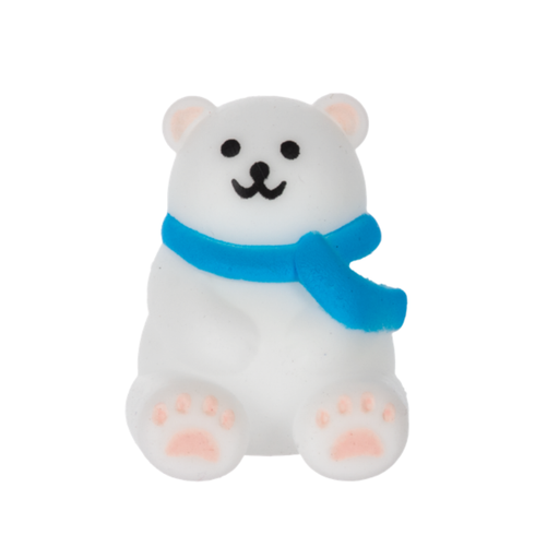 Holly Jolly Polar Bear Mini Squishy