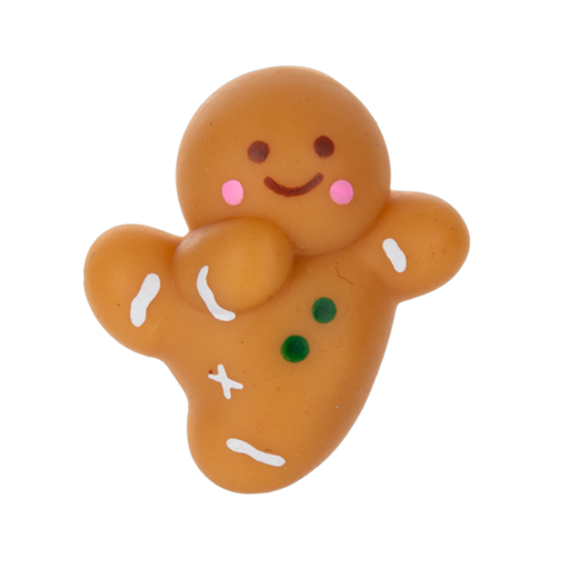 Holly Jolly Gingerbread Mini Squishy