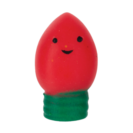 Holly Jolly Christmas Bulb Mini Squishy