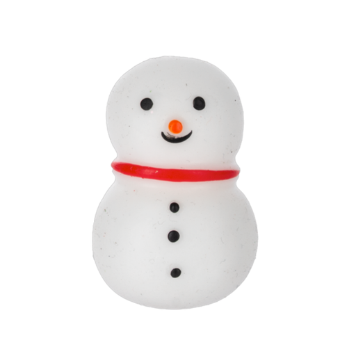 Holly Jolly Snowman Mini Squishy