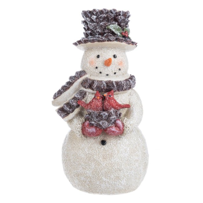 Oversized Snowman Top Hat Figurine