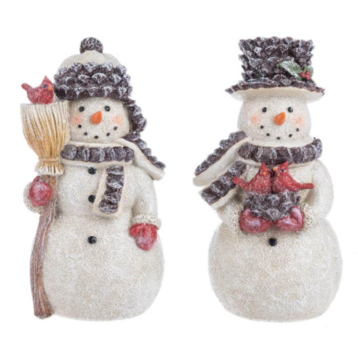 Oversized Snowman w/ Hat Figurine Assorted styles sold separately
