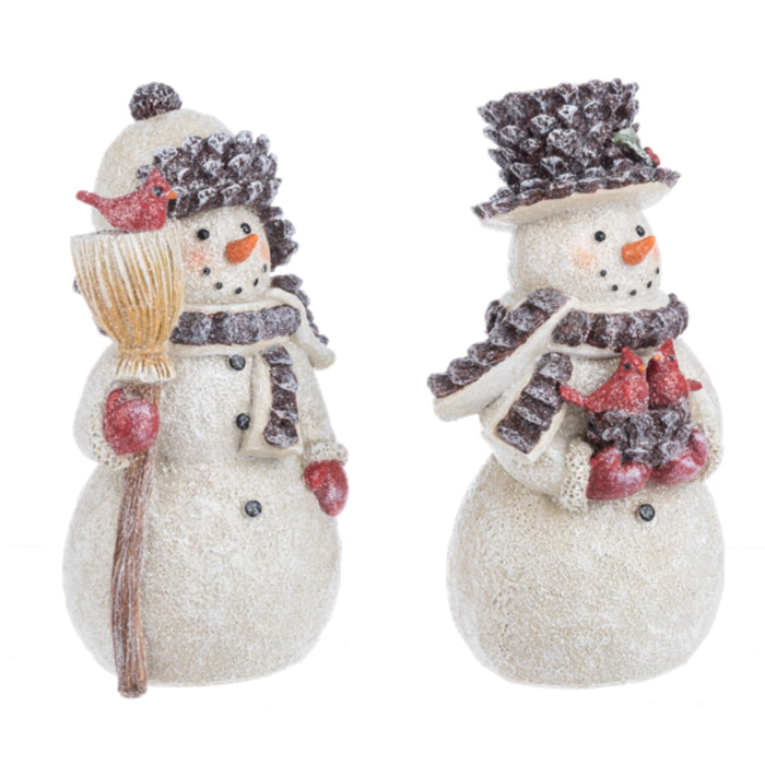 Oversized Snowman w/ Hat Figurine Assorted styles sold separately