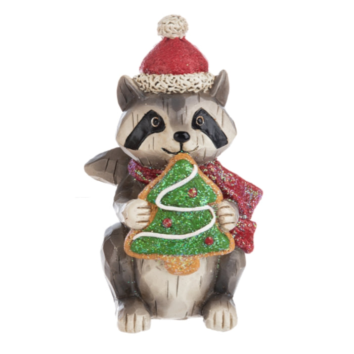 Sweet Treat Raccoon Figurine