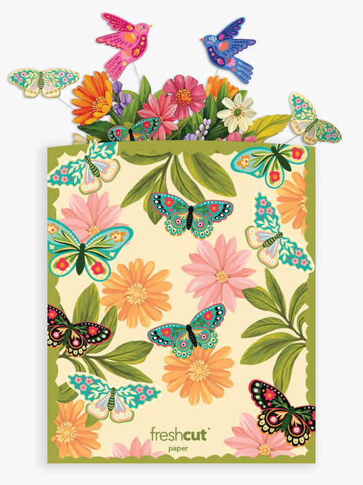 Enchanted Garden Pop-Up Bouquet w/ Note Card
