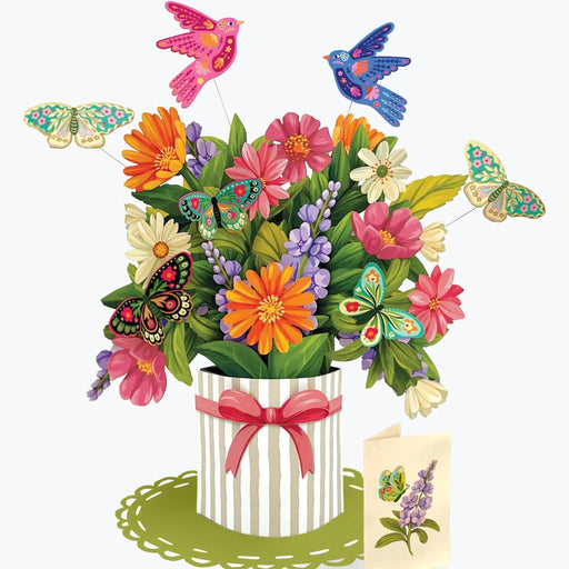 Enchanted Garden Pop-Up Bouquet w/ Note Card