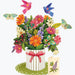 Enchanted Garden Pop-Up Bouquet w/ Note Card