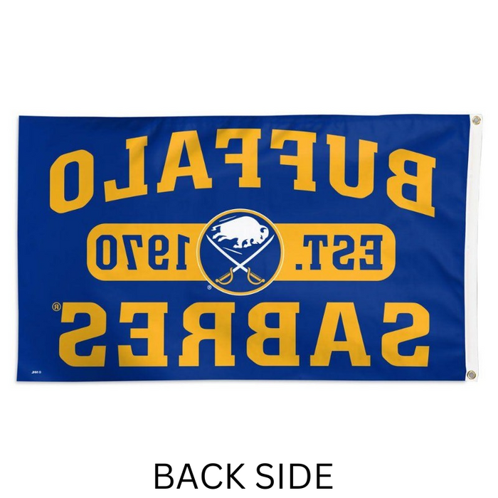 3x5' Buffalo Sabres Est. 1970 Polyester Flag