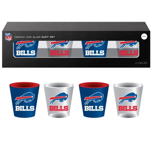 Buffalo Bills Shot Glass Set of 4