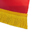 Close-up of service star banner yellow fringe