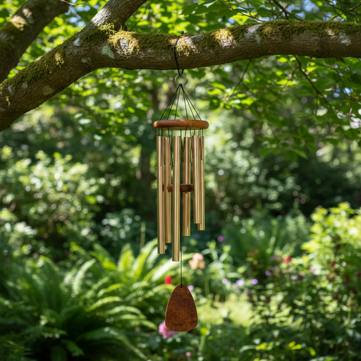 30" Festival Bronze Wind Chime (6 Tubes)