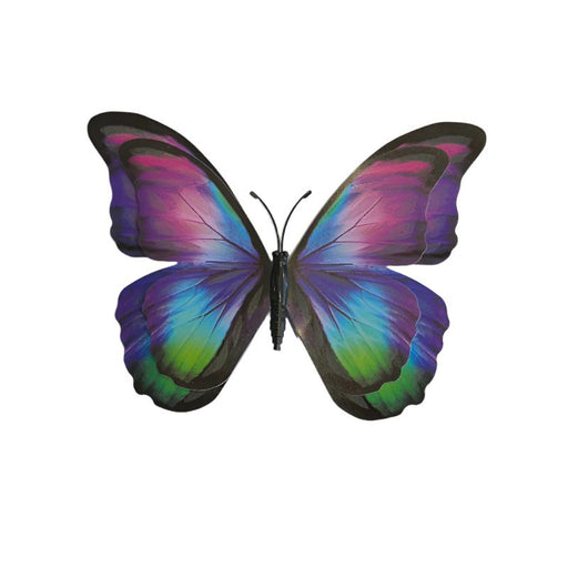 Multi Morpho Glow in the Dark Paper Butterfly Magnet