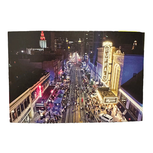 Shea's Buffalo Theatre Drone Shot Card