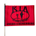 12"x18" Killed In Action (KIA) Stick Flag