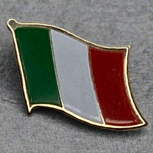 Italy Flag Lapel Pin 2025