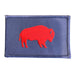 Red Standing Buffalo Patch