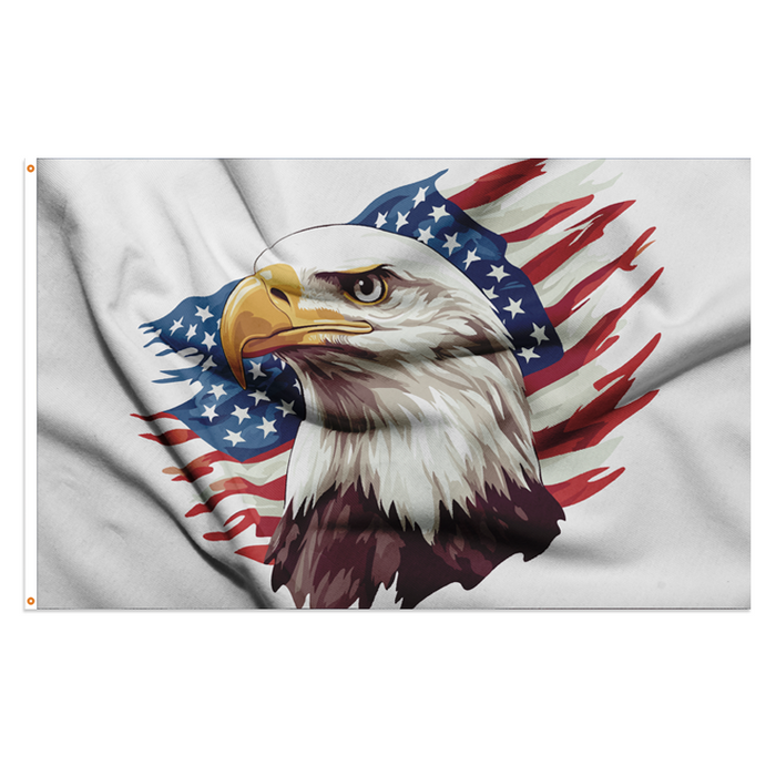 *Pre-Order* Americana Eagle Polyester Flag - Made in USA