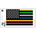 First Responders Flag Decal - Made in USA