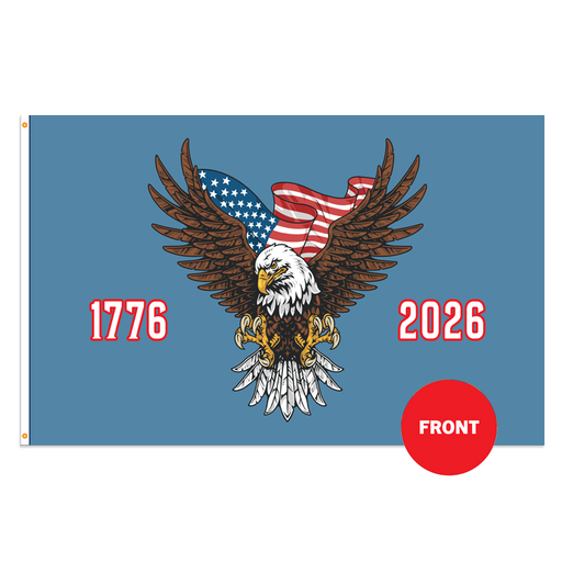 Flying Eagle America 250 Polyester Flag