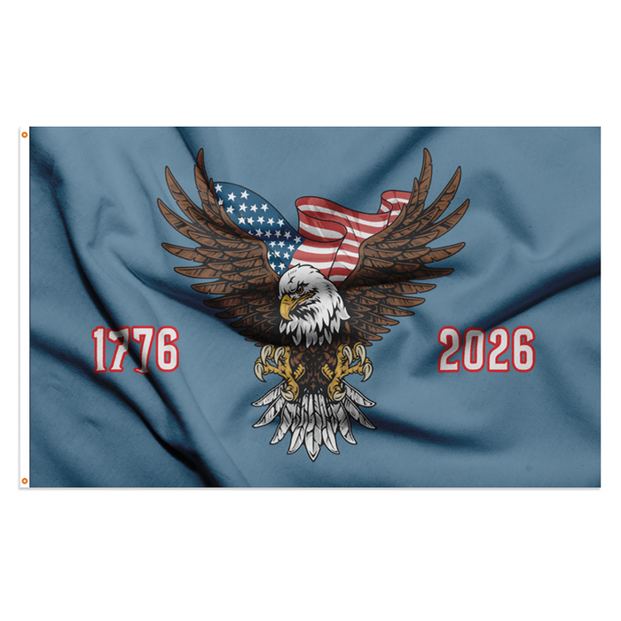 Flying Eagle America 250 Polyester Flag