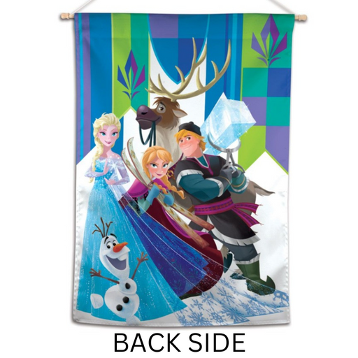 Frozen Characters Banner Flag