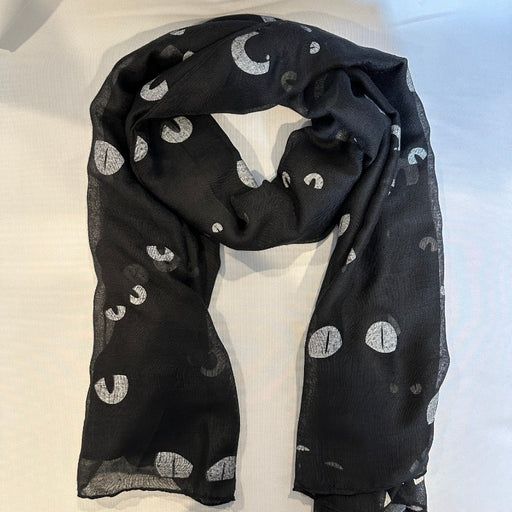 Glow in the Dark Cat Eyes Scarf