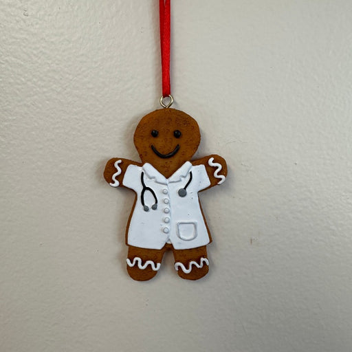 Stethoscope Nurse Gingerbread Ornament