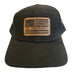 We the People Engraved Black Leatherette Hat