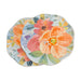 8.5" Everyday Peonies Ceramic Appetizer Plates - Set of 2