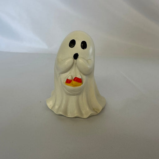 Shocked Candy Corn Ghost Figurine