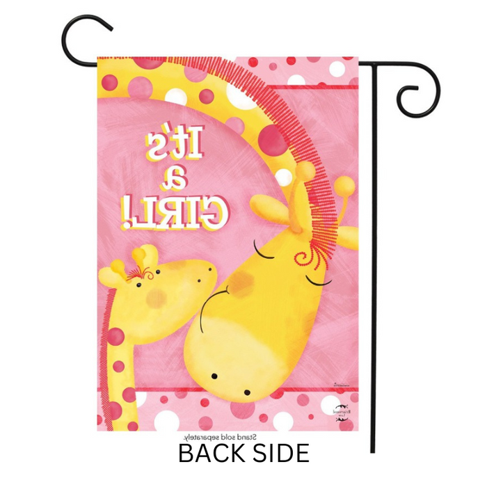 It's a Girl Garden Flag