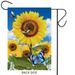 Sunflowers and Bees Garden Flag