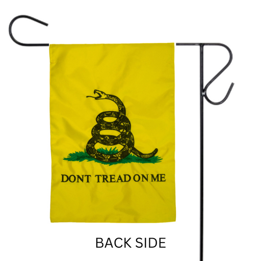 Gadsden Applique Garden Flag