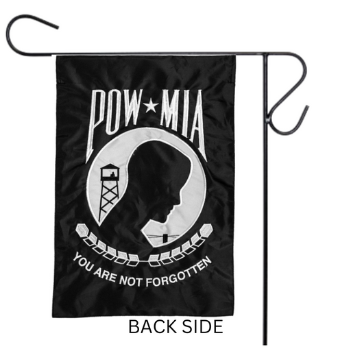 POW-MIA Embroidered Garden Flag