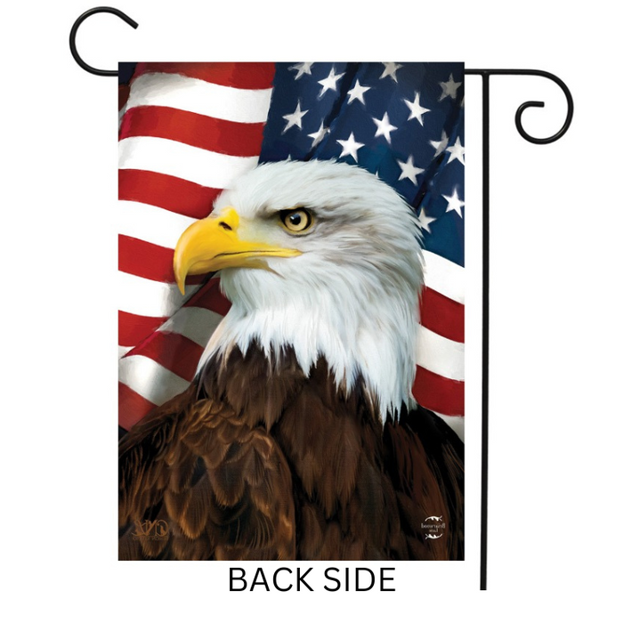 American Eagle Garden Flag