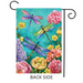 Dragonfly Garden Garden Flag