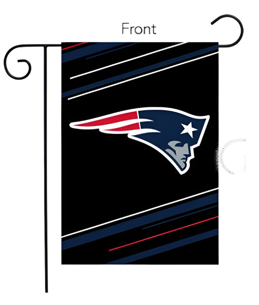 New England Patriots Double-Sided Garden Flag