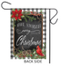 Merry Little Christmas Garden Flag