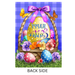 Happy Easter Egg Basket Garden Flag