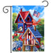 Home of the Free Birdhouses Garden Flag