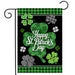 Scattered Shamrocks Garden Flag