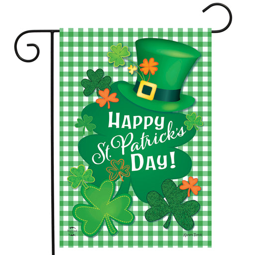 Celebrate St. Patrick's Day Garden Flag